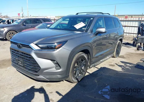 2025 Toyota Grand Highlander Limited from USA, damaged, VIN 5TDAAAA51SS023210